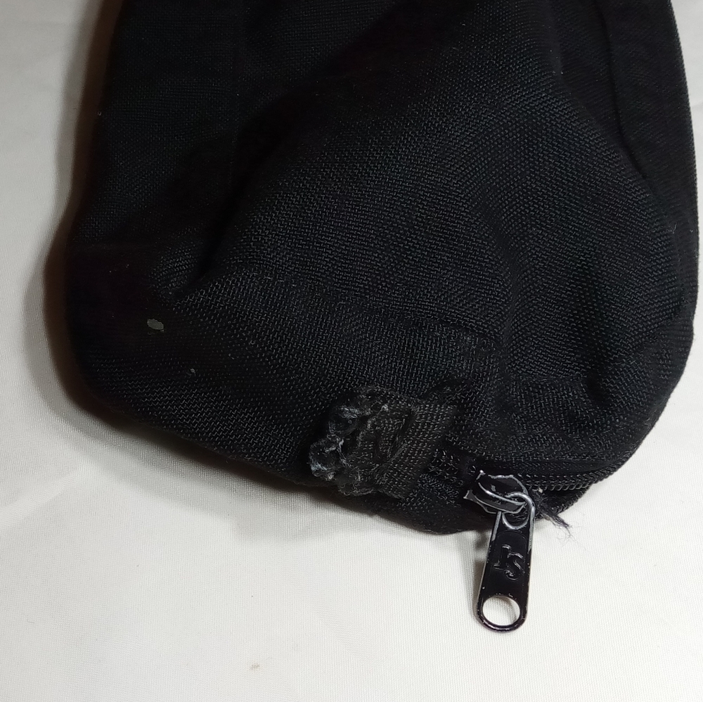 Jansport Black Canvas Unisex Travel Pouch Bag View 2